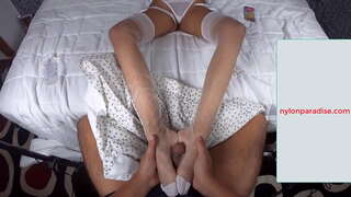 ƚ�上的尼龙脚脚底